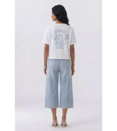 Camiseta sardina blanca Oui magazine