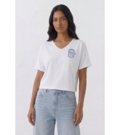 Camiseta sardina blanca Oui magazine