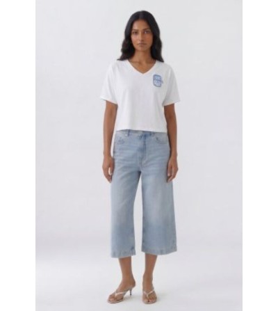 Camiseta sardina blanca Oui magazine