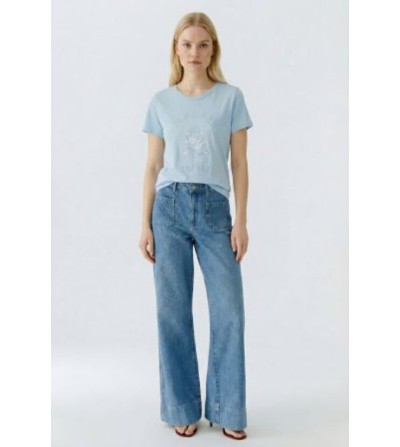Camiseta Marais celeste Oui portada