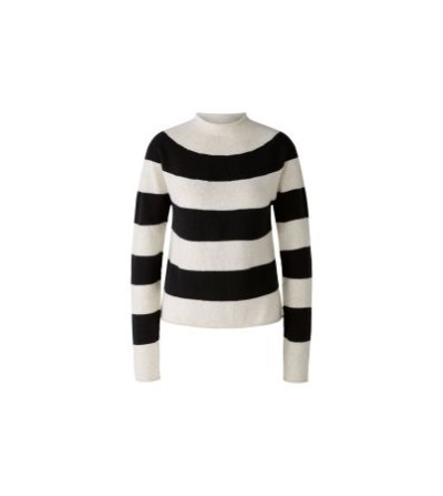 Jersey rayas crudo y negro Oui portada