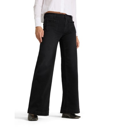Jeans Cambio Ada patched pocket negro | Tienda oficial | Ruiz moda Bilbao y Getxo