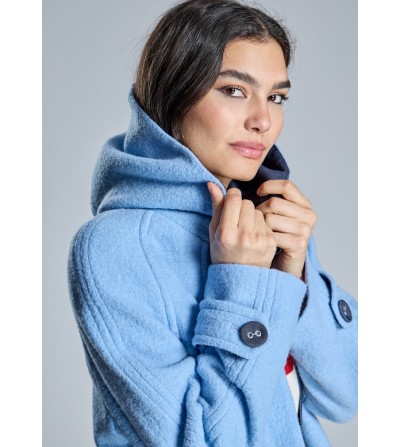 Chaquetón azul AC by Alba Conde portada