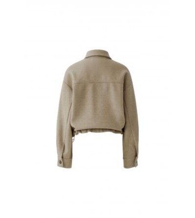 Chaqueta bolsillo beige Oui portada