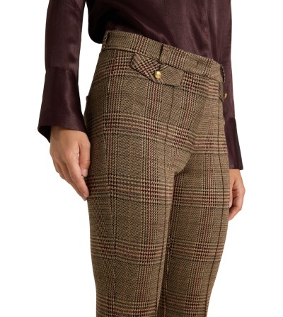 Pantalones Cambio Fleur beige portada