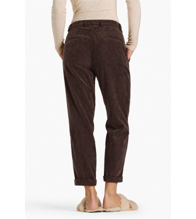 Pantalones Cambio Krystal pana marrón portada