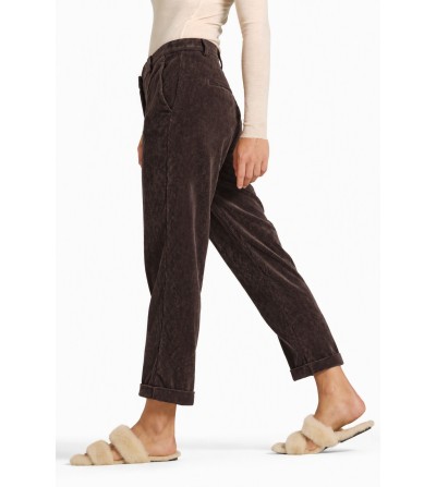 Pantalones Cambio Krystal pana marrón portada