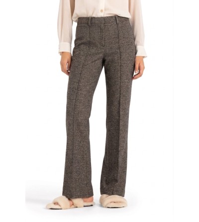 Pantalones CAMBIO FLORENTINE jaspeado marrón portada
