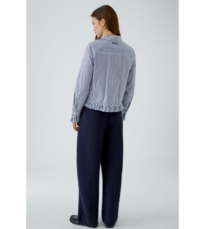 Camisa rayas azul Oui portada