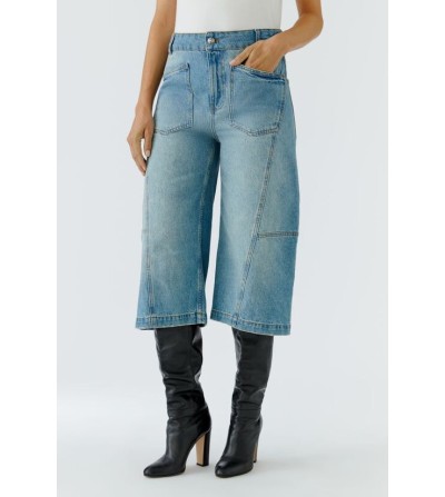 Pirata ancho vaquero azul Oui portada