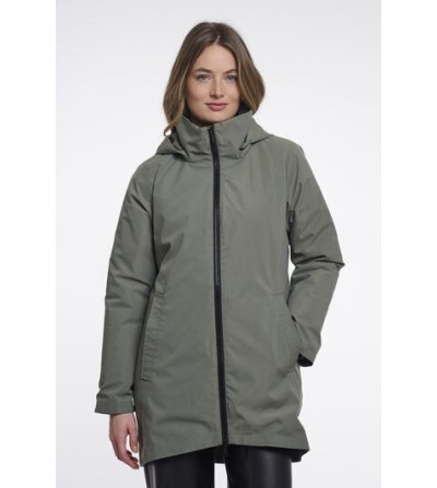 Gabardina verde portada