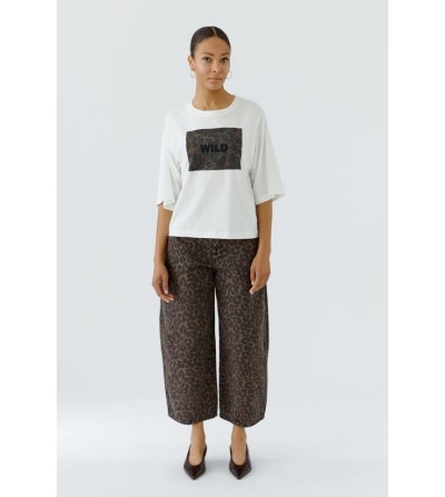 Camiseta Wild blanca Oui portada