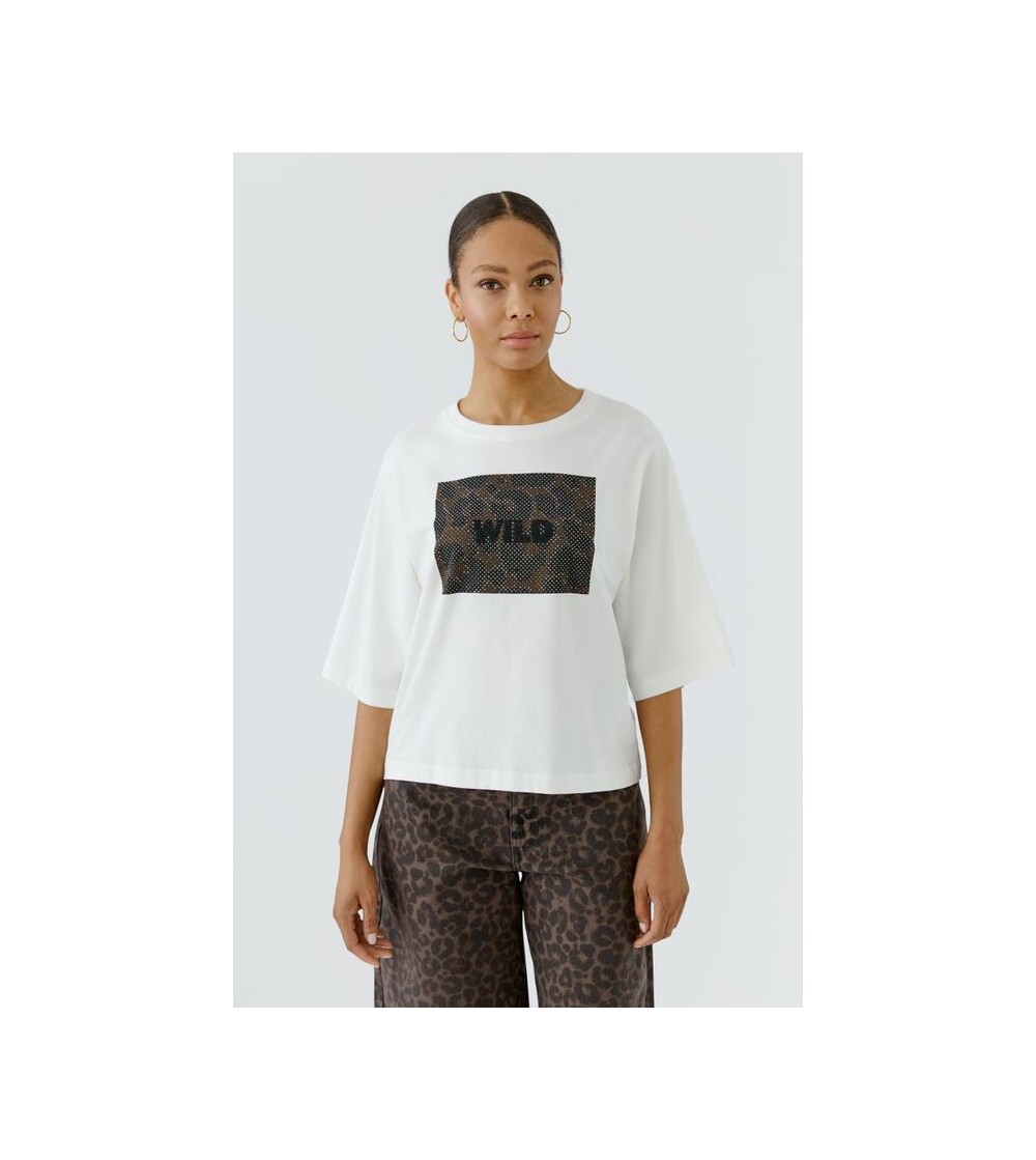 Camiseta Wild blanca Oui portada