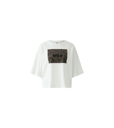Camiseta Wild blanca Oui portada