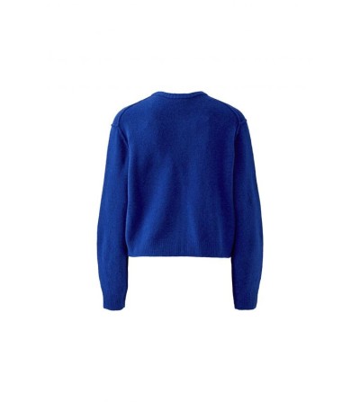 Chaqueta punto azulón Oui portada
