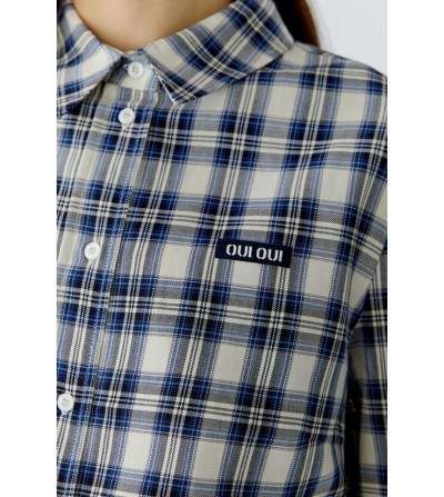 Camisa cuadros cruda Oui portada