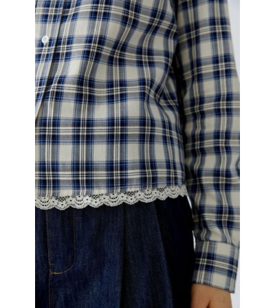 Camisa cuadros cruda Oui portada