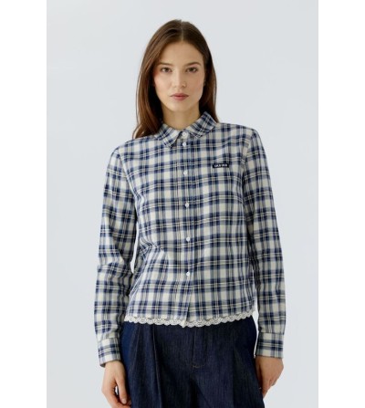 Camisa cuadros cruda Oui portada