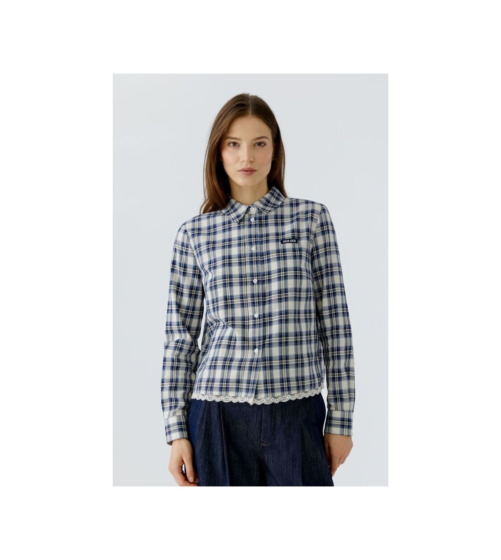 Camisa cuadros cruda Oui portada