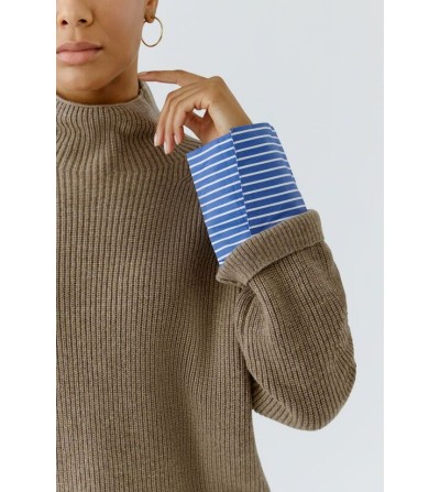 Jersey con puños visón Oui portada