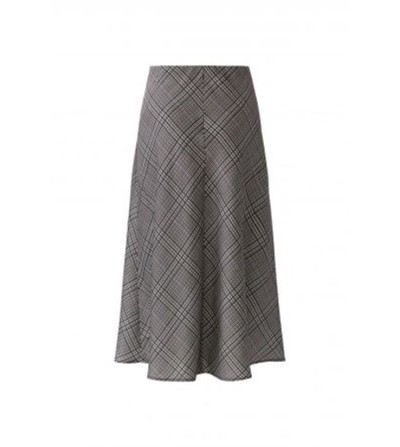 Falda larga gales beige Oui magazine