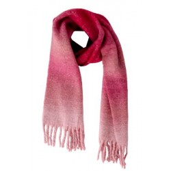 Bufanda bicolor rosa-roja Oui portada