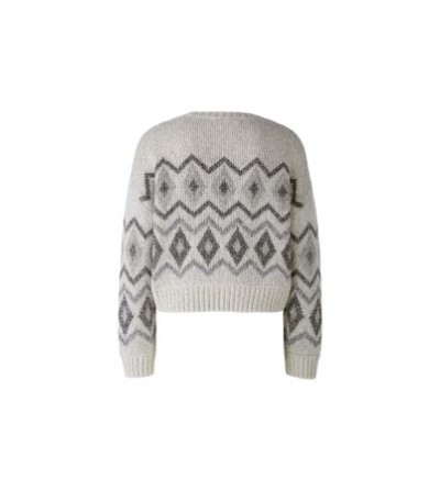 Jersey rombos gris Oui portada