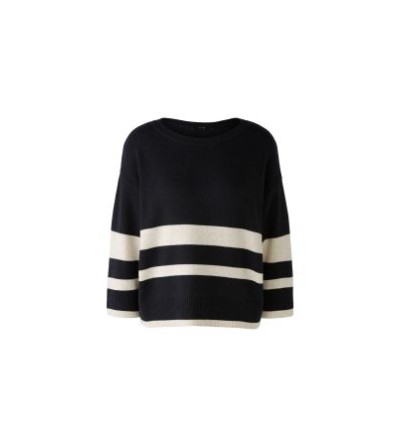 Jersey mm rayas negro Oui portada