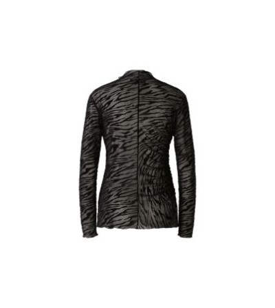Camiseta cebra negra Oui portada