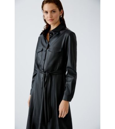Vestido camisero negro Oui portada