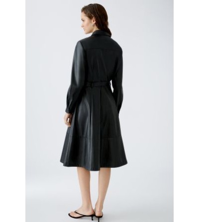 Vestido camisero negro Oui portada