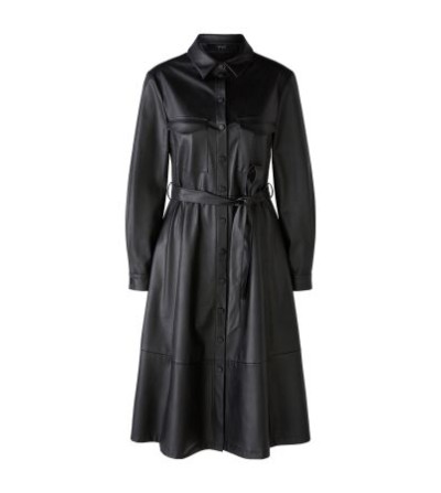 Vestido camisero negro Oui portada